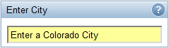 Enter City screen shot