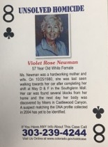 Case photo 2 for Violet R Newman (FEMALE)