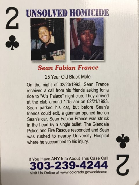 Case photo 3 for Sean Fabian France (MALE)