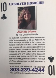 Case photo 2 for Jeannie Marie Moore (FEMALE)