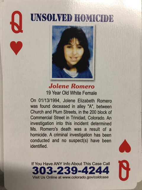 Case photo 2 for Jolene Elizabeth Romero (FEMALE)