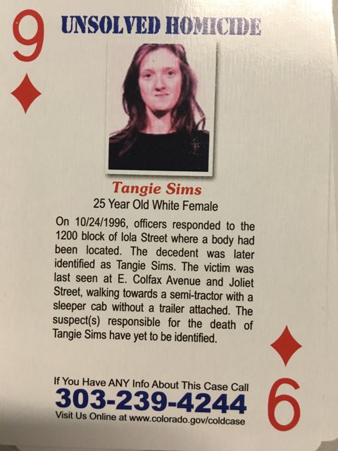 Case photo 2 for Tangie Lynn Sims (FEMALE)