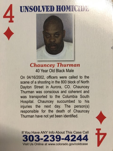 Case photo 3 for Chauncey Allan Thurman (MALE)