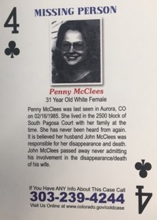 Case photo 2 for Penny Lynn McClees (FEMALE)