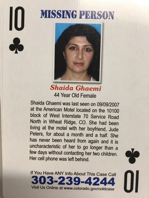 Case photo 3 for Shaida  Ghaemi (FEMALE)