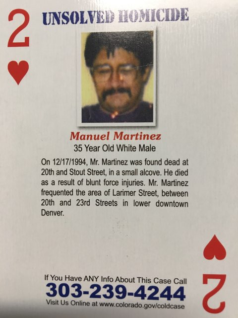 Case photo 2 for Manuel  Martinez (MALE)
