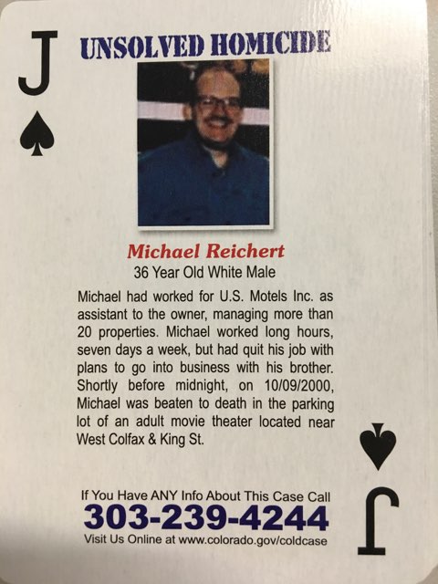 Case photo 4 for Michael  Reichert (MALE)